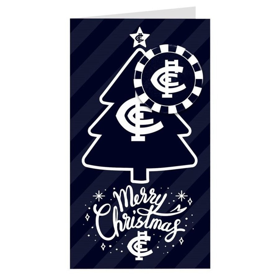 Carlton Blues Christmas Card