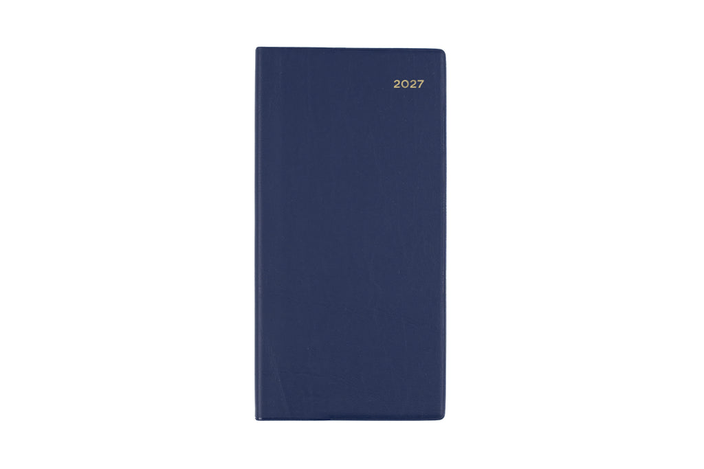 DIARY 2027 COLLINS BELMONT B6/7 377P.V59 PVC SLIM WTV PORT NAVY