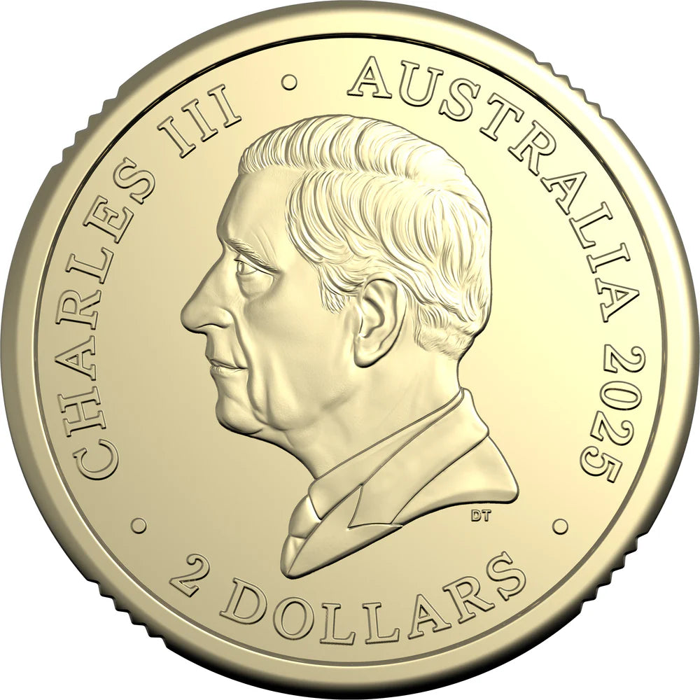 80 Years On: Remembering the Second World War 2025 $2 ‘C’ Mintmark Coloured Uncirculated Coin