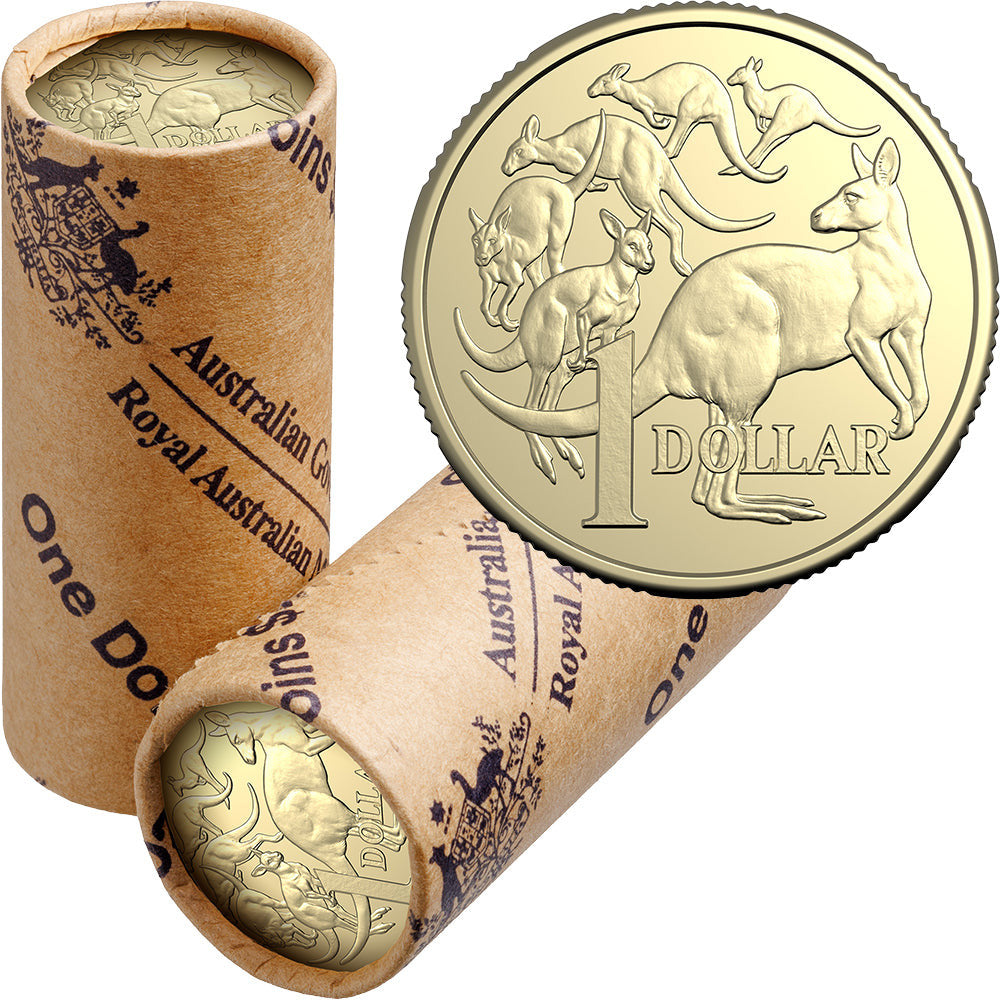 2026 $1 Circulating Coin Roll Non-Premium