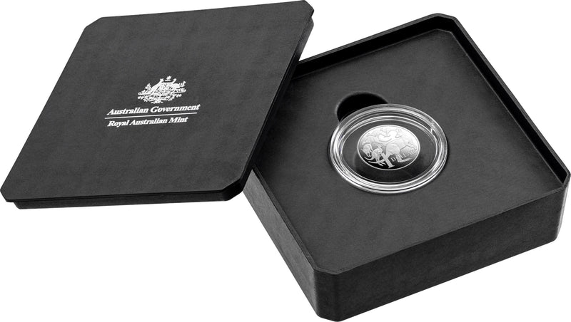 Kangaroo Series 2026 $1 1oz Fine Silver Proof Coin