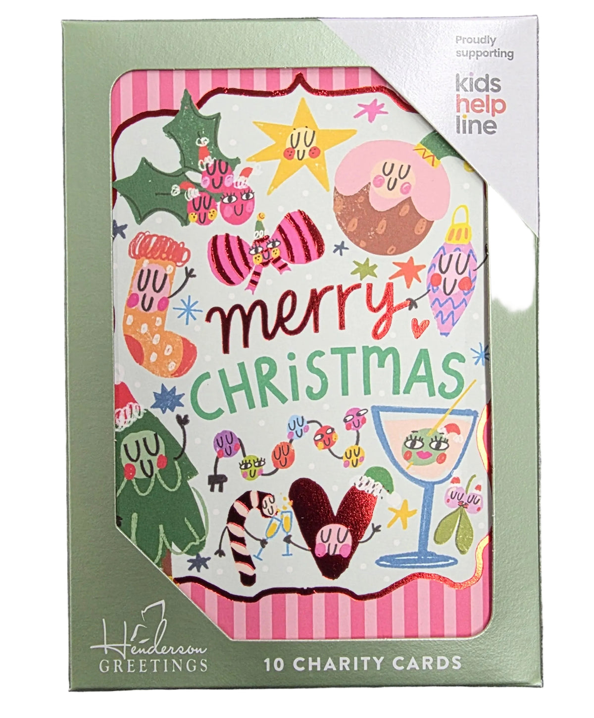 Christmas Charity Boxed Cards - Hello Christmas