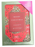 Christmas Charity Boxed Cards - Watercolour Xmas Trees (2 Designs)