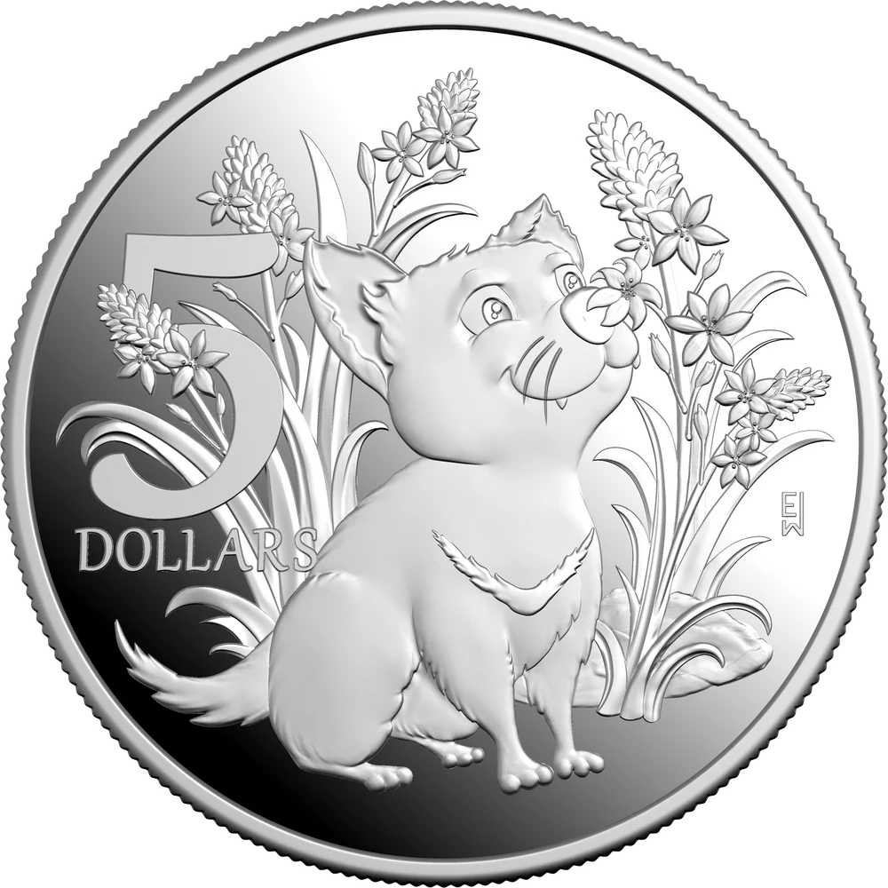 Aussie Bubs 2026 $5 1oz Fine Silver Proof Coin
