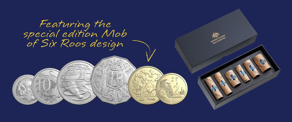 2026 Coin Roll Set Premium Royal Australian Mint 5c 10c 20c 50c $1 $2
