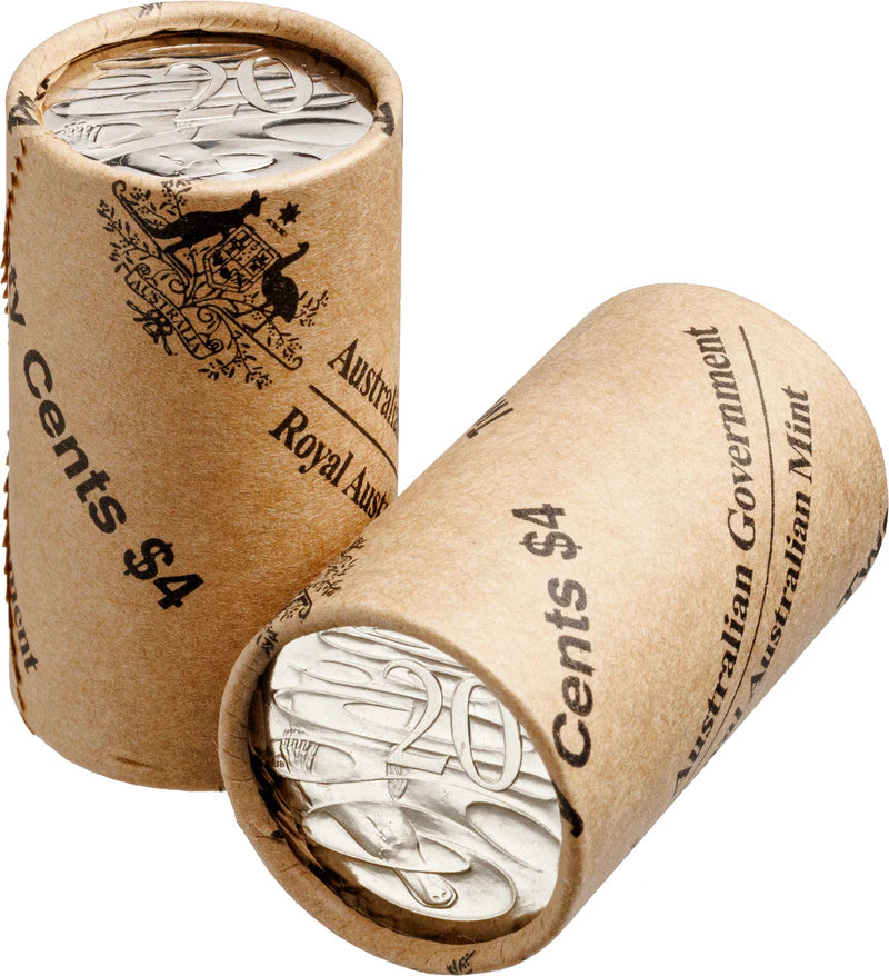 2026 20c Circulating Coin Roll Non-Premium