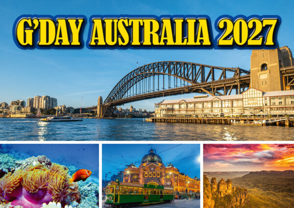G'DAY FROM AUST CALENDAR: 2027