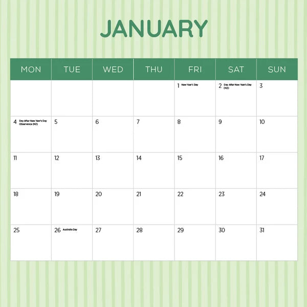ANIMAL FRIENDS CALENDAR: 2027