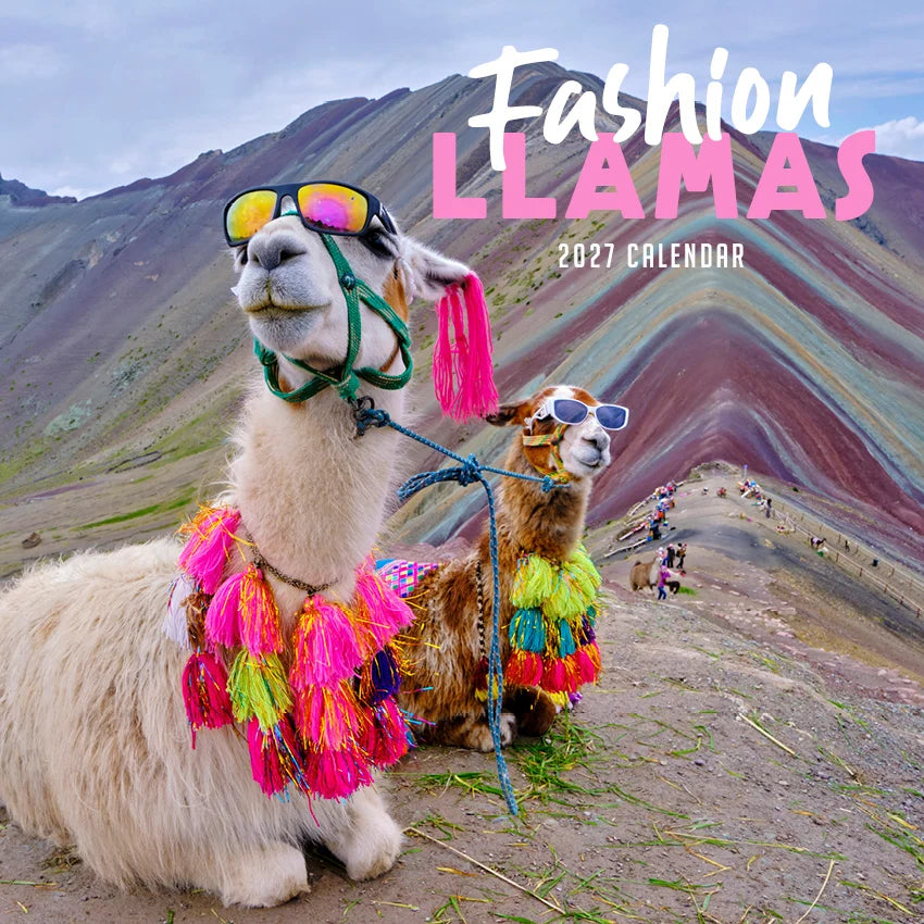 FASHION LLAMA CALENDAR: 2027