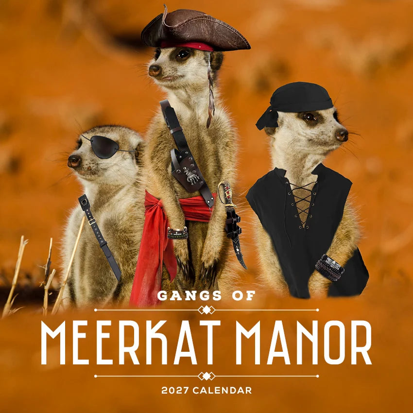 GANGS OF MEERKAT MANOR CALENDAR: 2027