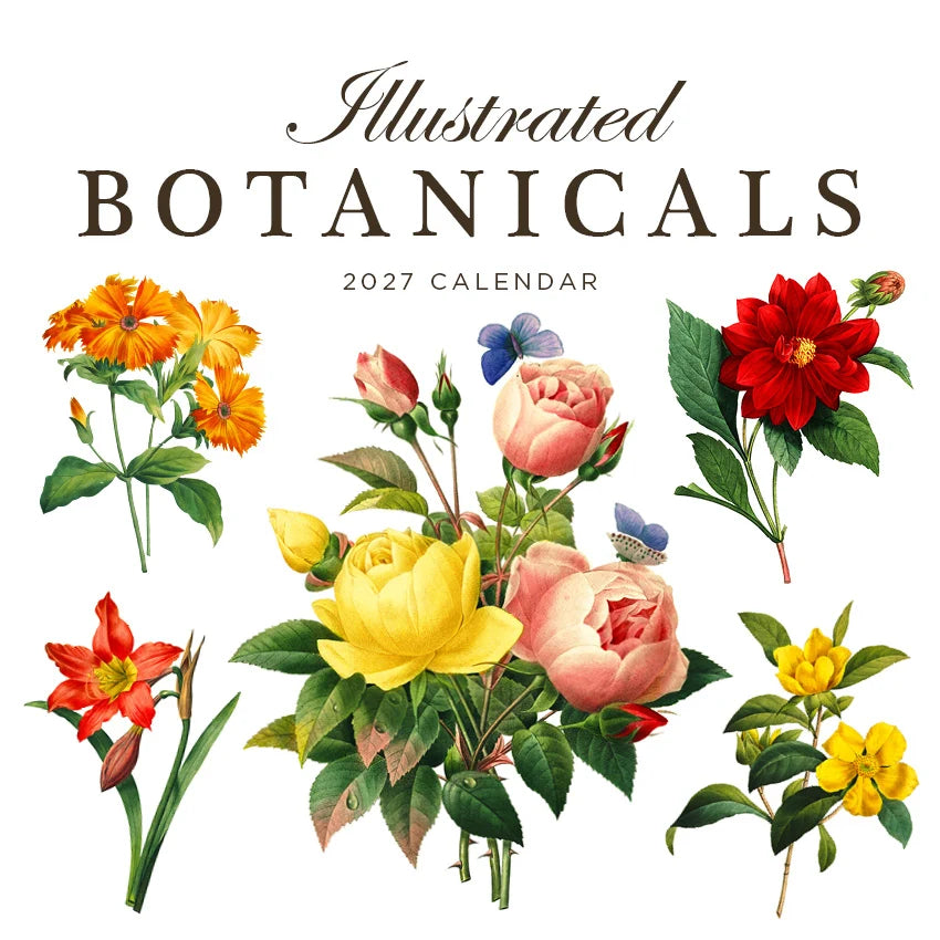 ILLUSTRATED BOTANICALS CALENDAR: 2027