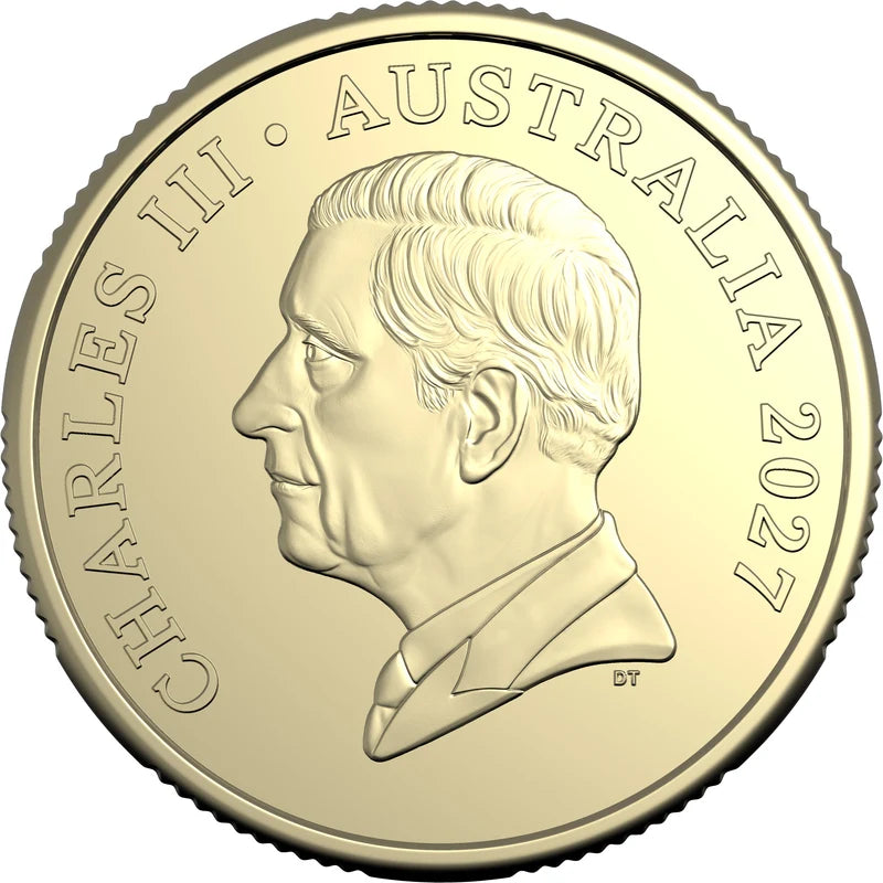 BLUEY 2027 $1 COLOURED UNCIRCULATED COIN
