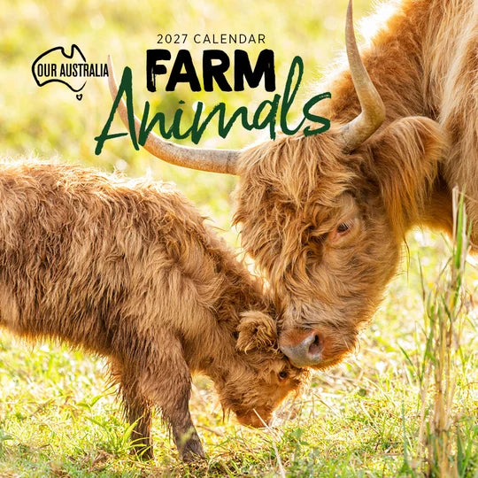 OUR AUST FARM ANIMALS CALENDAR: 2027