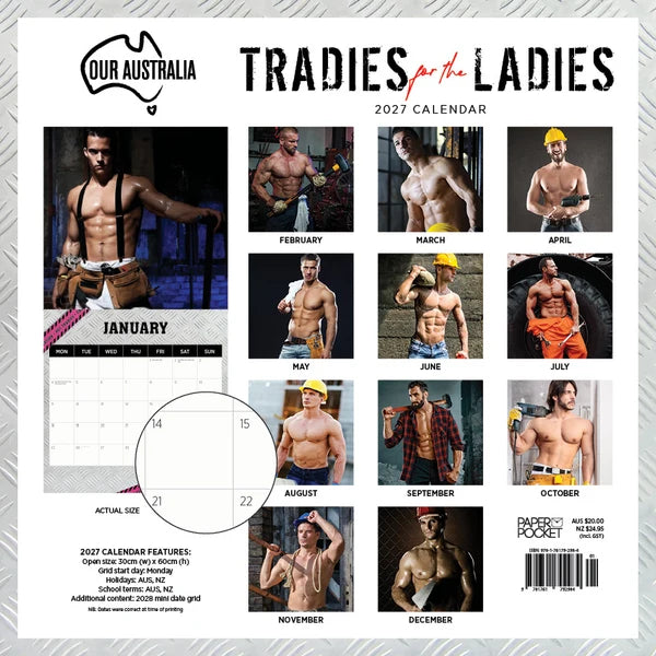 OUR AUST TRADIES FOR LADI CALENDAR: 2027