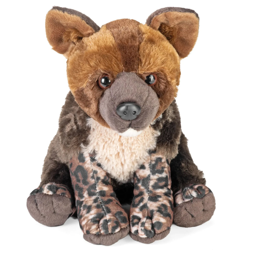 Wild Republic Cuddlekins African Wild Dog Pup Stuffed Animal - 12"