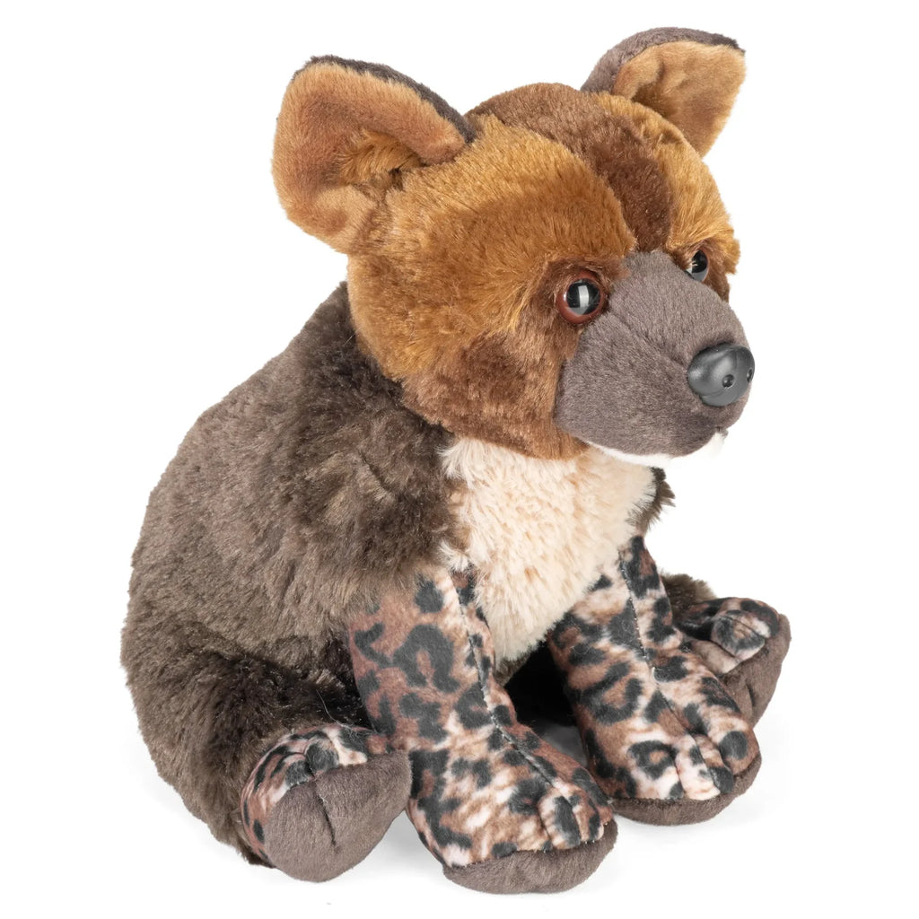 Wild Republic Cuddlekins African Wild Dog Pup Stuffed Animal - 12"