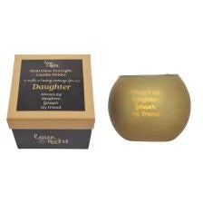 LOVE & LIGHT TEALIGHT HOLDER DAUGHTER