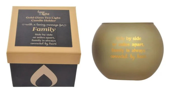 LOVE & LIGHT TEALIGHT HOLDER FAMILY