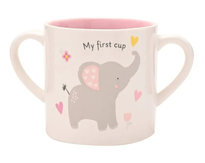 HELLO BABY 2 HANDLED MUG BOY OR GIRL