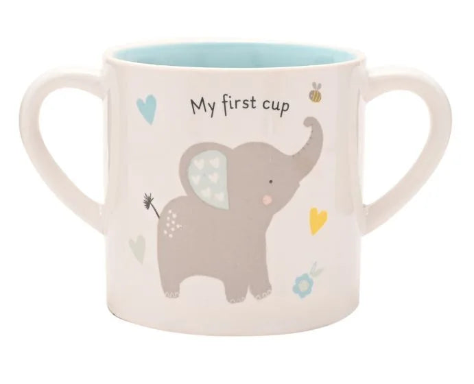 HELLO BABY 2 HANDLED MUG BOY OR GIRL