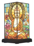 STAINED MYSTIC LAMP - BUDDHA