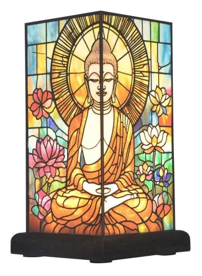 STAINED MYSTIC LAMP - BUDDHA