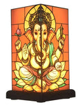 STAINED MYSTIC LAMP - LORD GANESH