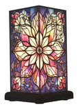 STAINED MYSTIC LAMP - FLOWERS