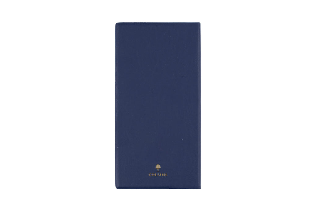DIARY 2027 COLLINS BELMONT B6/7 377P.V59 PVC SLIM WTV PORT NAVY