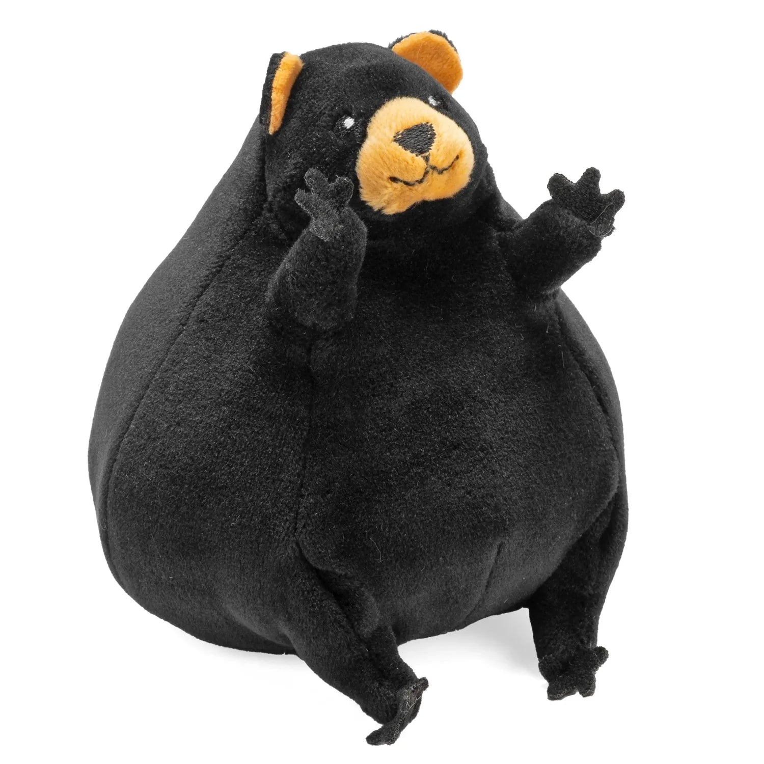 Wild Republic Flipkins Black Bear Stuffed Animal - 5"