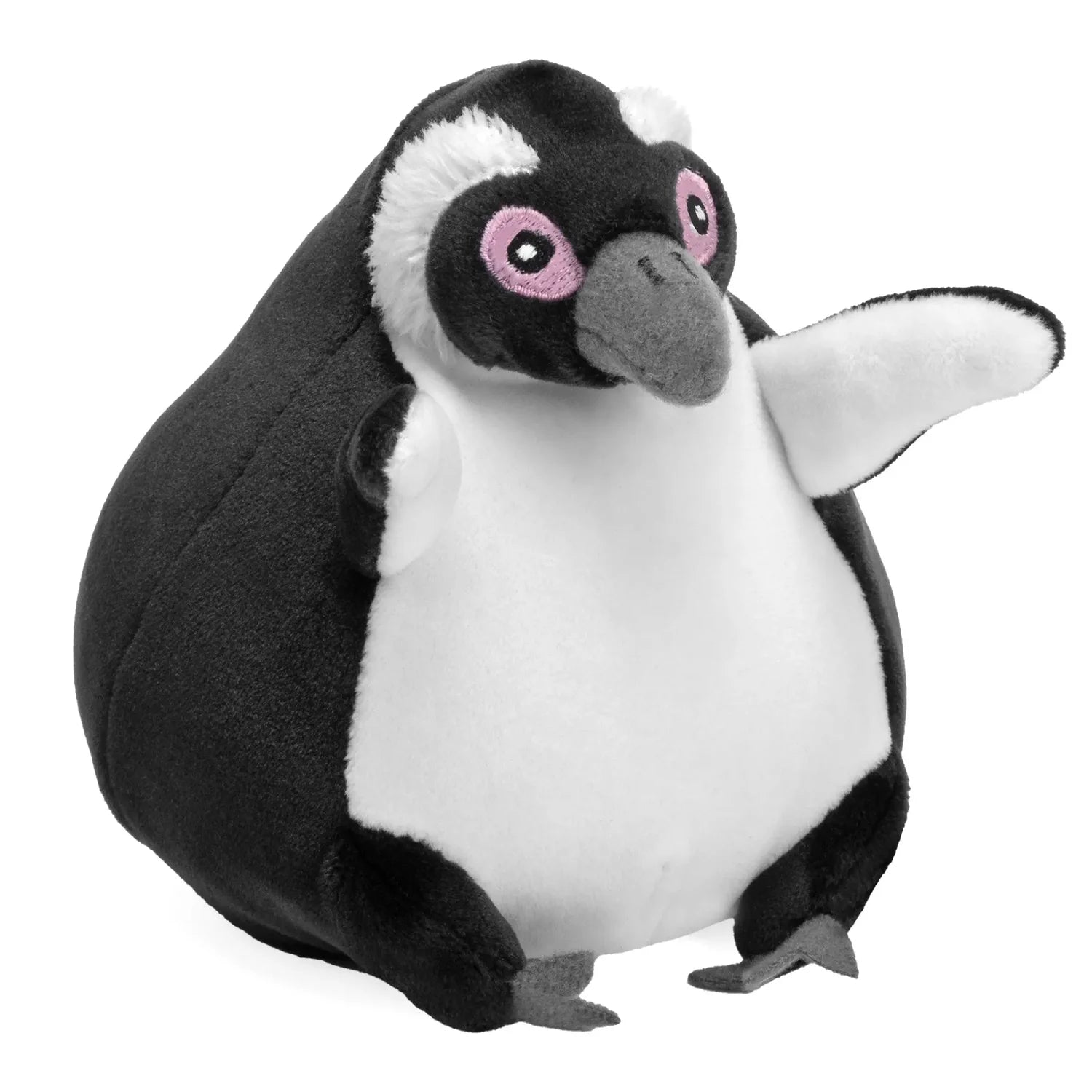 Wild Republic Flipkins Black Footed Penguin Stuffed Animal - 5"