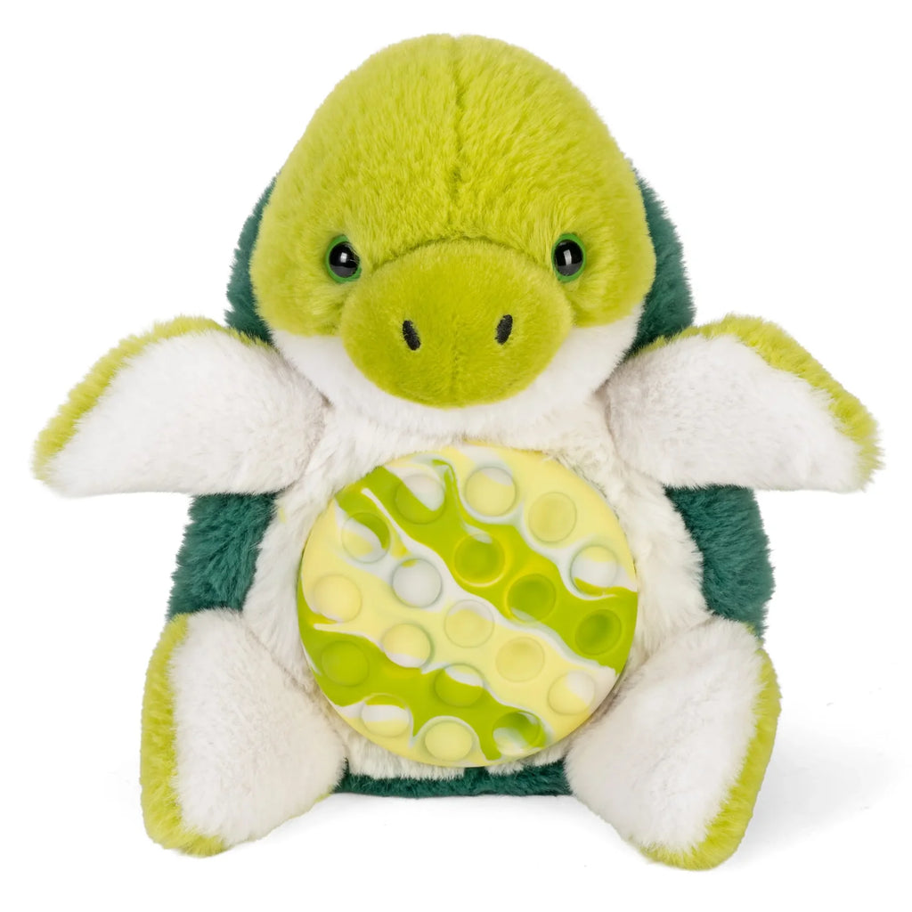 Wild Republic Poppykins Mini Sea Turtle Stuffed Animal - 7.5"