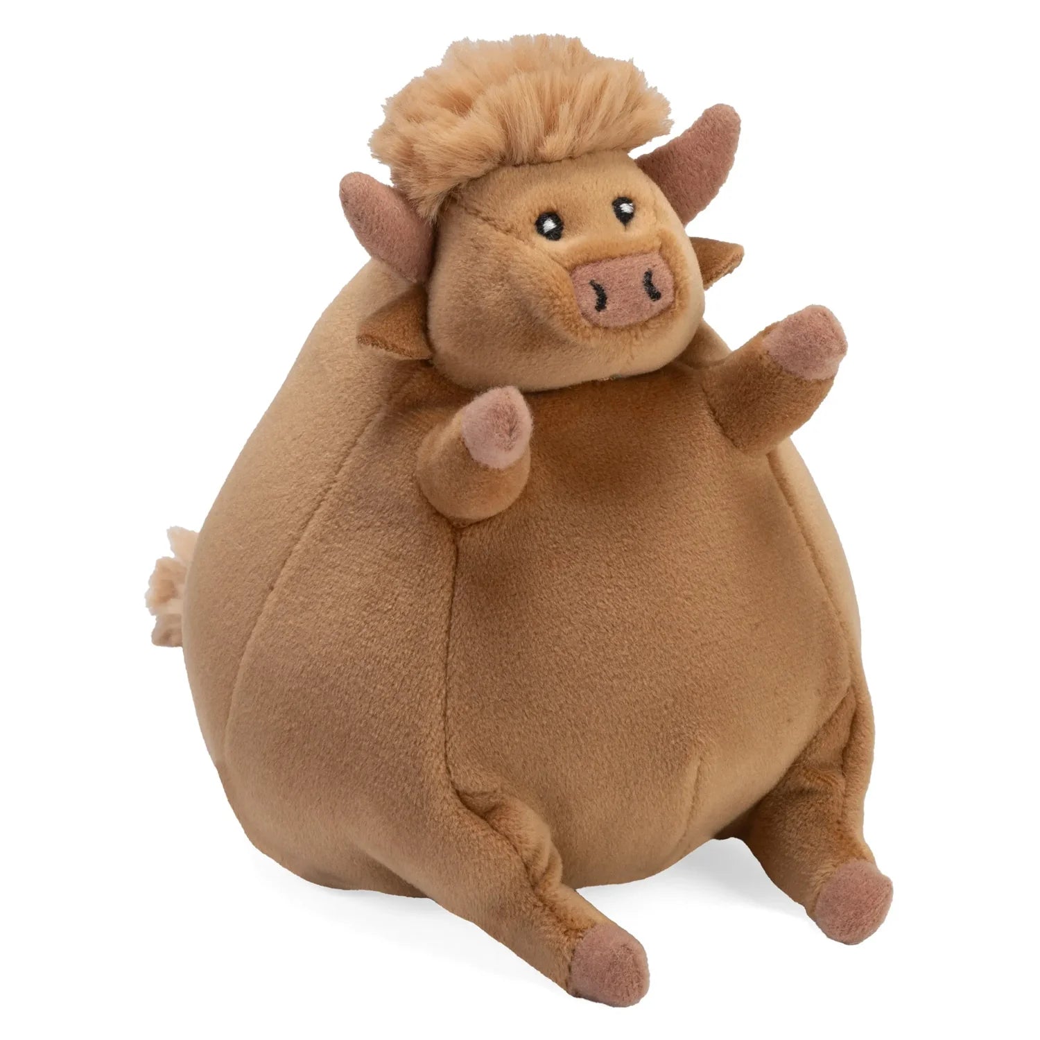 Wild Republic Flipkins Highland Cow Stuffed Animal - 5"