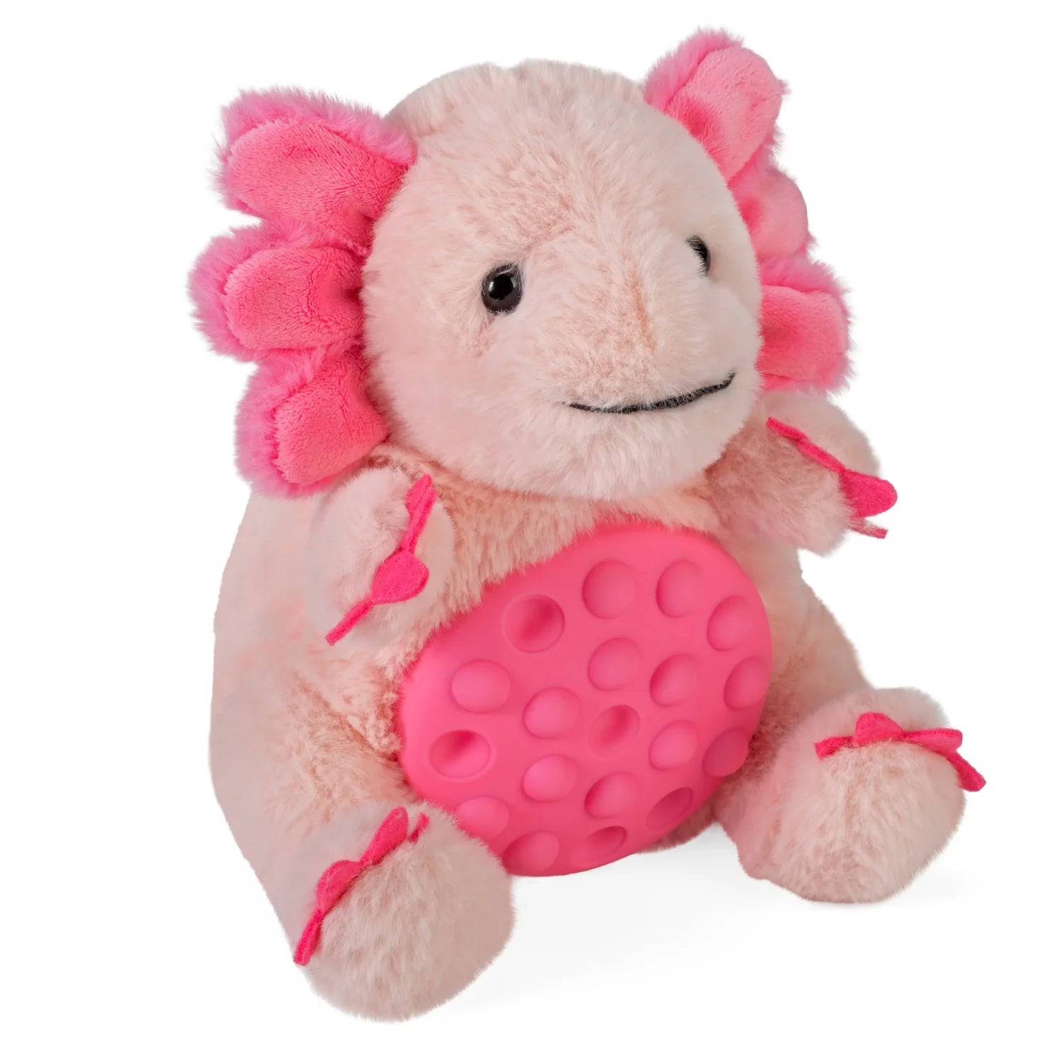 Wild Republic Poppykins Mini Axolotl Stuffed Animal - 7.5"