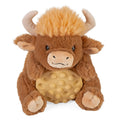 Wild Republic Poppykins Mini Highland Cow Stuffed Animal - 7.5"