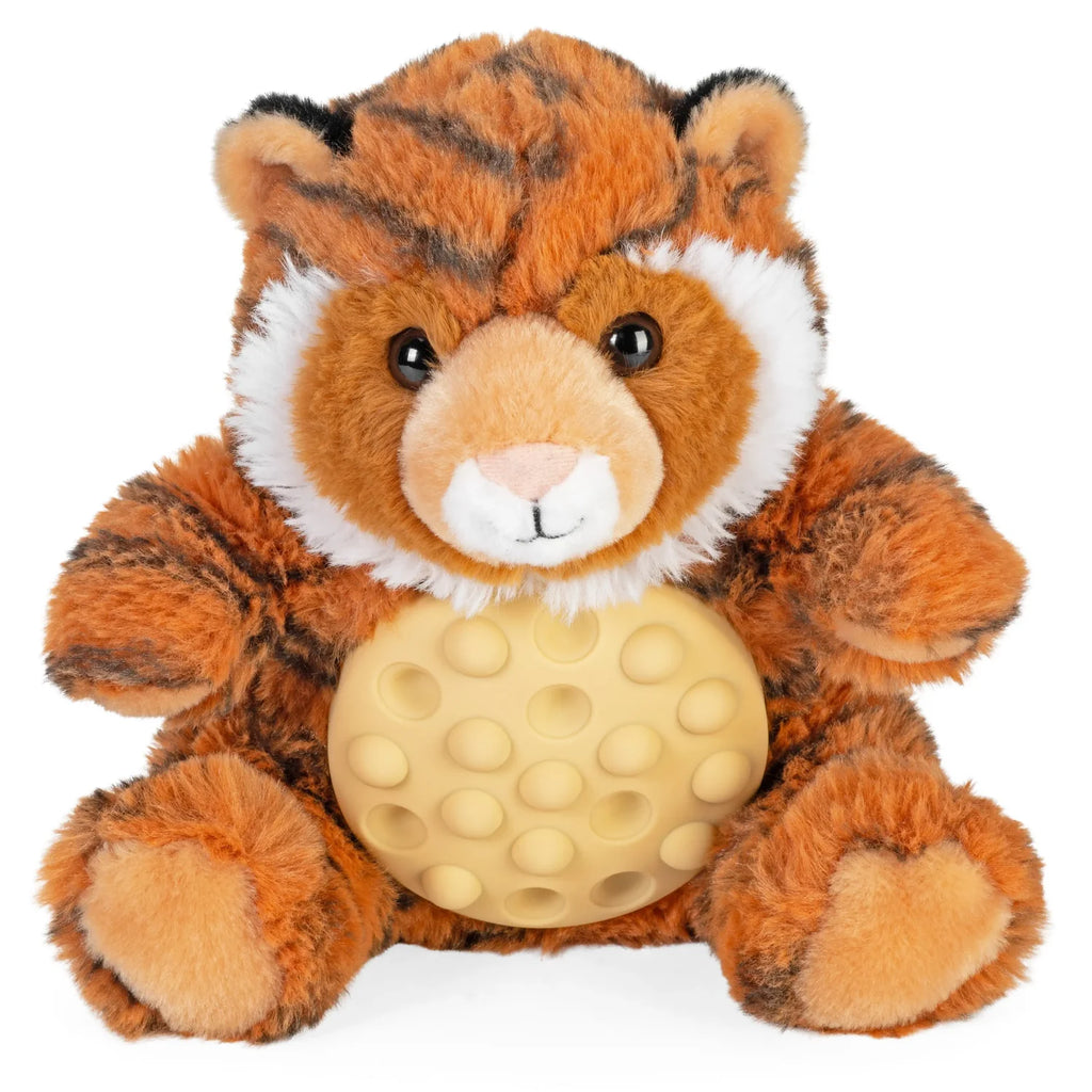 Wild Republic Poppykins Mini Tiger Stuffed Animal - 7.5"