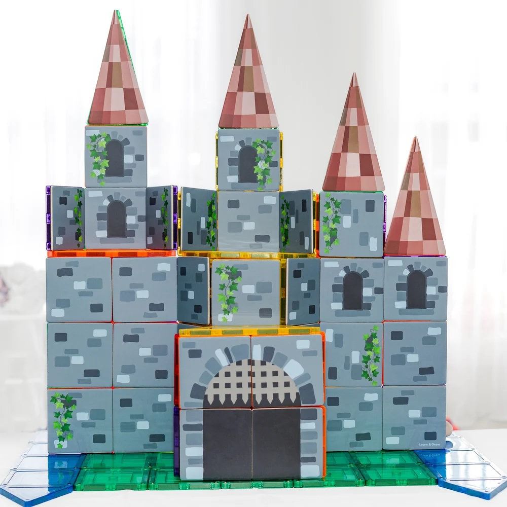 TILETEK BUILD BETTER TILE TOPPERS 40 PIECES CASTLE PACK