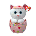 TY Beanie Boos Regular - Giggles the Cat in Egg