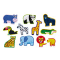 Crocodile Creek Let's Begin Puzzle 2 pc - Jungle (Box)