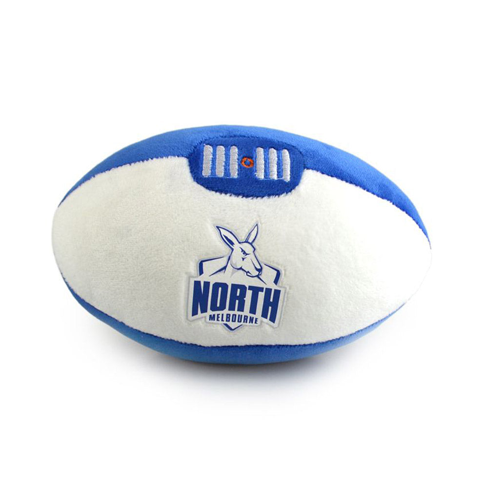 AFL FOOTY NORTH MELBOURNE PLUSH
