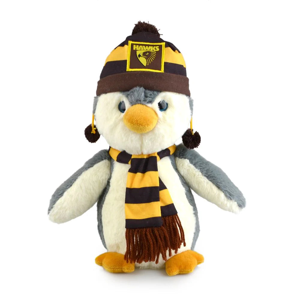 AFL FOOTY PENGUIN 27CM HAWTHORN HAWKS