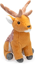 Wild Republic Cuddlekins Sika Deer, Stuffed Animal, 12 Inches, Plush toy, Fill is Spun recycled water bottles