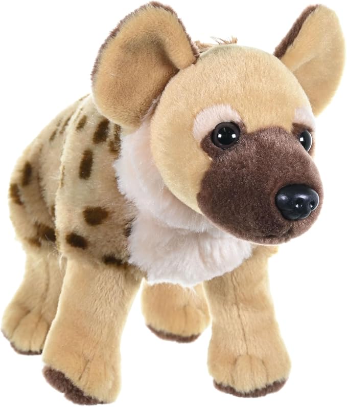 Wild Republic Hyena, Stuffed Animal, Plush Toy, Gifts for Kids, Cuddlekins 12 Inches