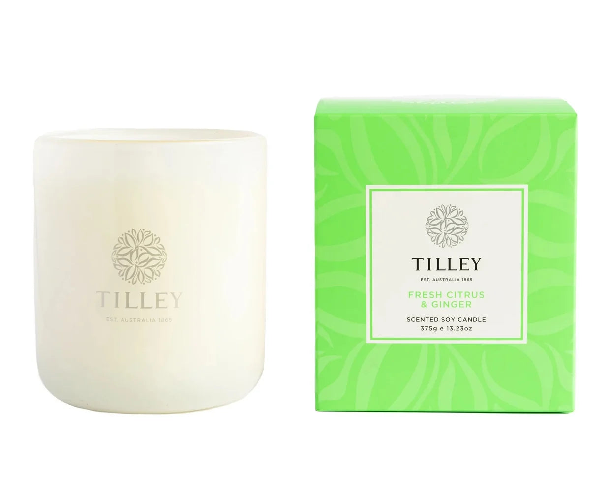 Tilley - CLASSIC FRESH CITRUS & GINGER 375g Soy Candle