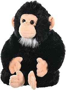 Wild Republic Chimp, Stuffed Animal, Plush Toy, Kids, Cuddlekins 12 Inches