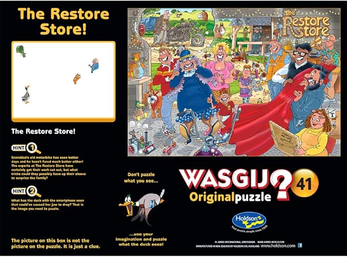 1000 PIECE PUZZLE WASGIJ - THE RESTORE STORE