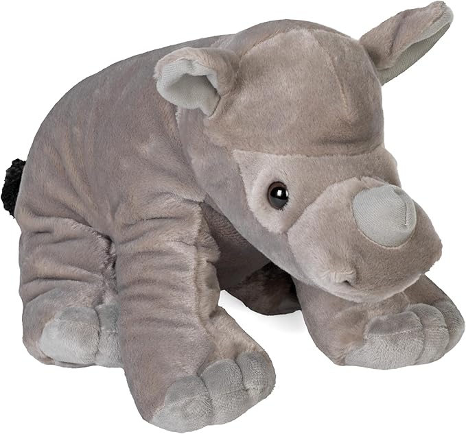 Wild Republic Cuddlekins Rhino Baby, Plush, Stuffed Animal, Plush Toy, Gifts for Kids, 12 Inches