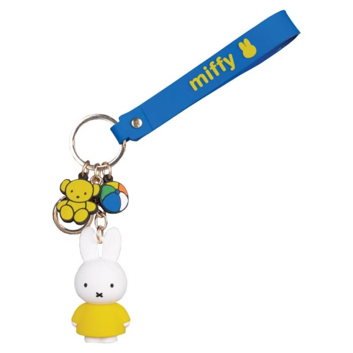KEYRING: MIFFY CLASSIC YELLOW PENDANT