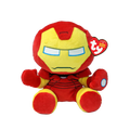 IRON MAN - FLOPPY REG BEANIE BABY MARVEL