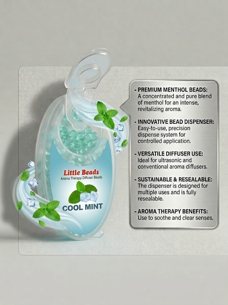 LITTLE BEADS MENTHOL COOL MINT FLAVOUR